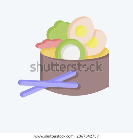 Icon Salad. related to Breakfast symbol. flat style. simple design editable. simple illustration