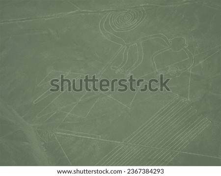 [Peru] The monkey geoglyph, Lines and Geoglyphs of Nasca (Nazca)