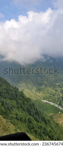Nature photography mountains blue sky