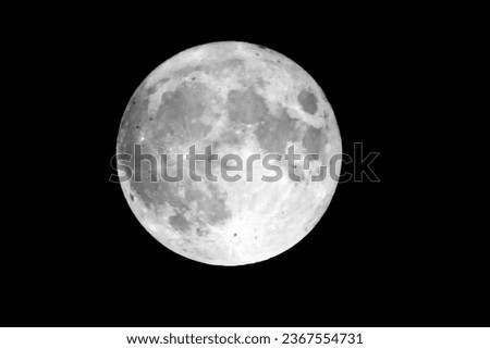 Blue moon in August 2023.