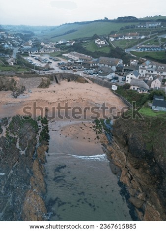 Hope Cove and Thurlestone aerial drone photos