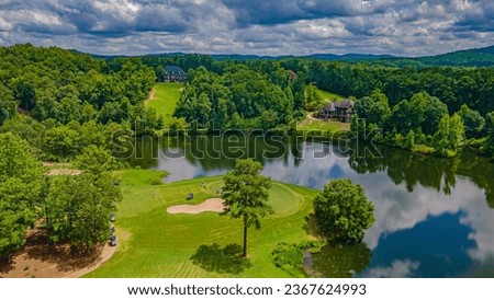 Golf Course Guys Weekend Drone Aerial View Cider Ridge Alabama