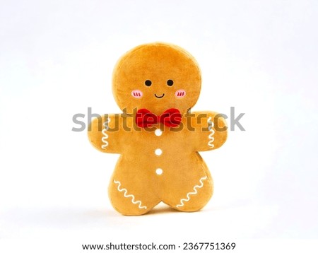 cake character doll on a white background