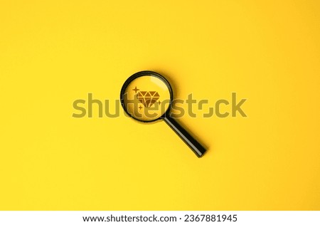 Find a valuable item. Treasure hunting. Outstanding talent. Unique abilities and skills. Royalty-Free Stock Photo #2367881945