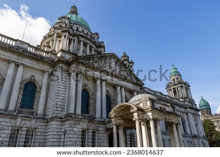 Belfast City Hall in Northern Ireland, UK Royalty-Free Stock Photo #2368014637
