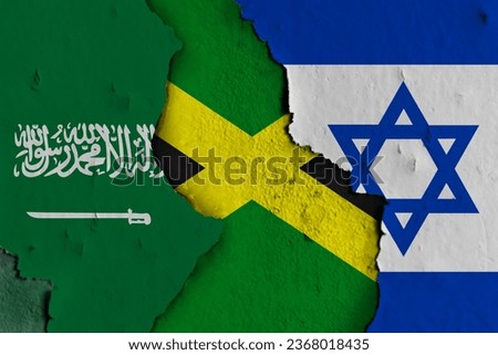 jamaica between Saudi Arabia and Israel. Saudi Arabia jamaica Israel.