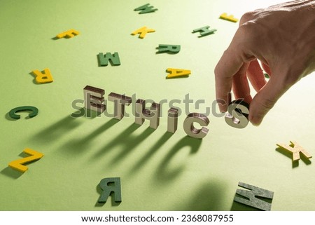 still life illustrating ethics concept
guidance work professional honesty fair trust motivation rule person corporate ethic Royalty-Free Stock Photo #2368087955