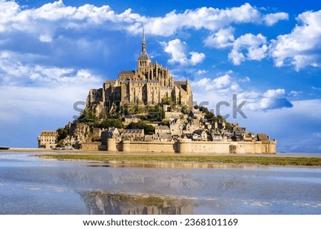 Mont saint Michel - Normandy - France Royalty-Free Stock Photo #2368101169