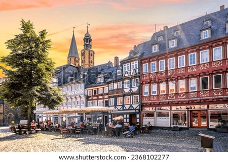 Historical city of Goslar, Lower Saxony, Germany  Royalty-Free Stock Photo #2368102277