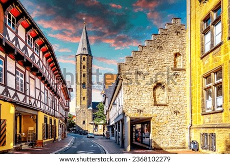 Historical city of Goslar, Lower Saxony, Germany  Royalty-Free Stock Photo #2368102279