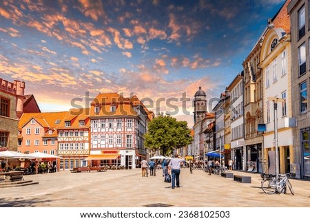 Historical city of Göttingen, Lower Saxony, Germany 