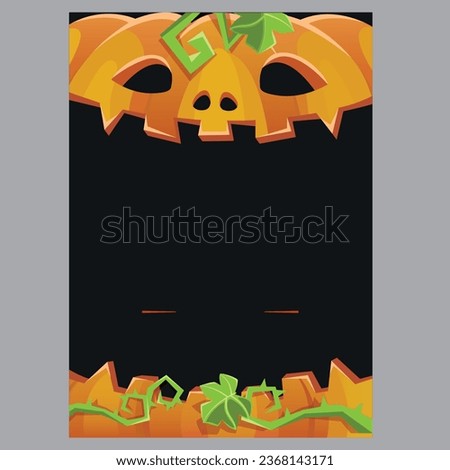Halloween Kids Costume Party. Group of kids in Halloween background EPS 10 Royalty-Free Stock Photo #2368143171