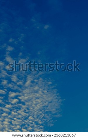 broken clouds Blue sky with clouds Beauty nature