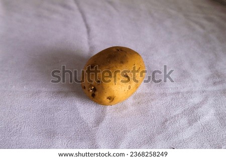 Potato with white background for editing purposes. Vegetables with white background best images for ad.