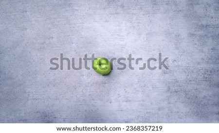 apple bottom empty marble surface background
