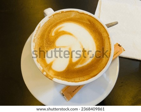 Morning Magic: A Cappuccino Canvas