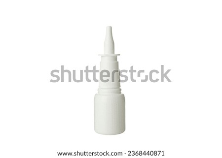 PNG, White spray bottle, isolated on white background