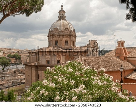 the city of Rome in italy
