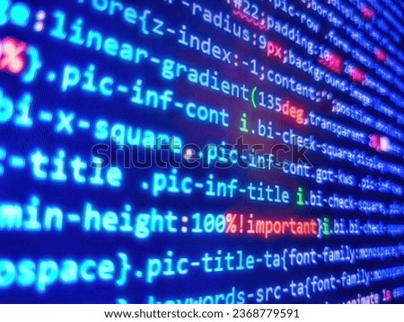 Software background technology. Green binary code technologies on a black background. Web software. Double exposure. Modern technology background. Abstract source code background. Search engi