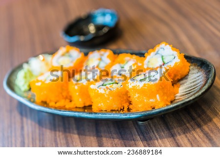 California roll maki - japanese food