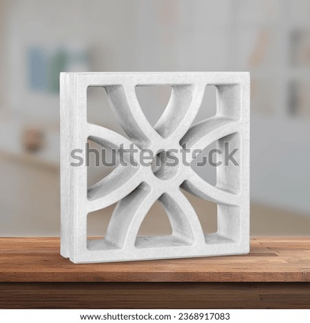 Capture the beauty of architectural design with this striking collection of breeze block patterns Royalty-Free Stock Photo #2368917083