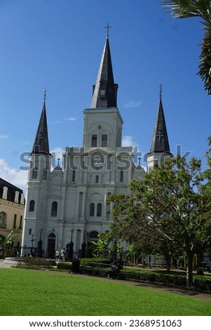 St Louis cathedral in New Orleans