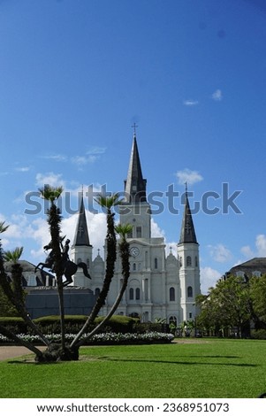 St Louis cathedral in New Orleans