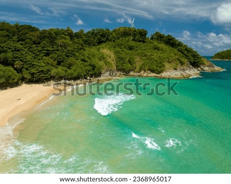 Beautiful seacoast view at open sea in summer season,Nature Environment and Travel background,Amazing sea ocean background