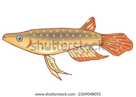 Fish Victor Art Design Template, Use Logo, Book ETC