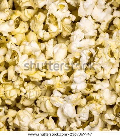 Up Close with Popcorn: High-Resolution Photography Reveals Texture Details