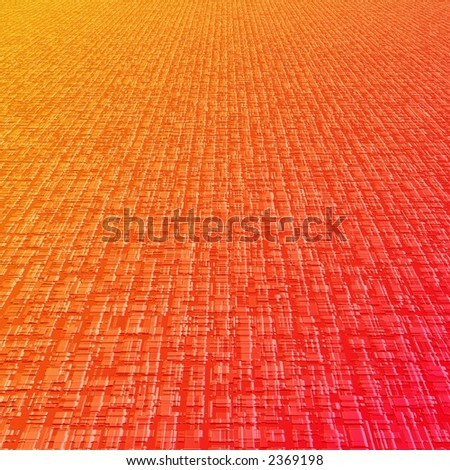 warm colored computer generated floor