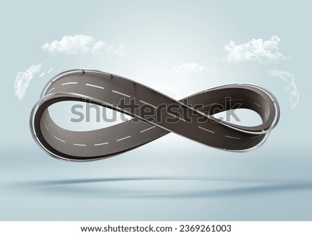 3d illustration infinity road isolated
never-ending 3d road Royalty-Free Stock Photo #2369261003