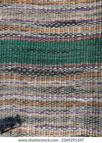 colorful thread embroidery fabric background 