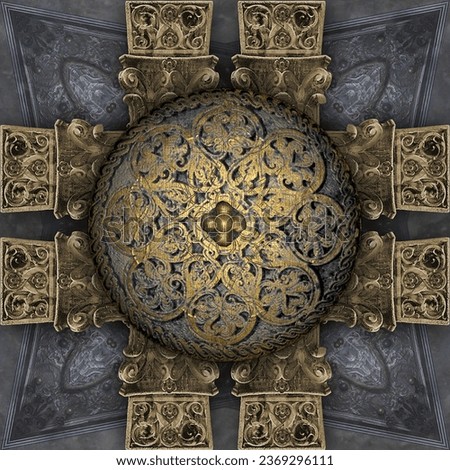 Ornament Unique Pattern Shapes Gates Marbles