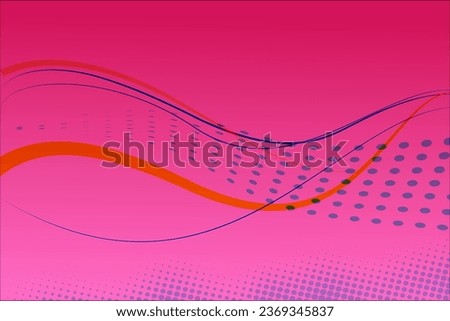dark pink background scary vibe but with artistic wave design