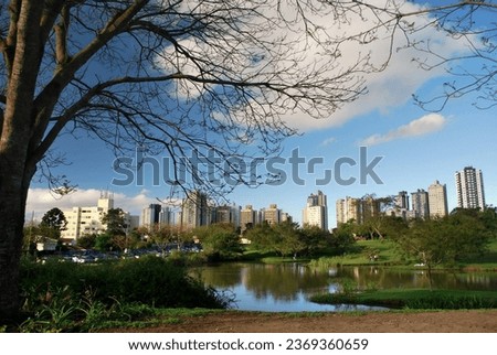 Panoramic view of Curitiba, in the State of Paraná, in Brazil.			
 Royalty-Free Stock Photo #2369360659