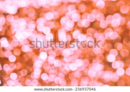 Glitter on the surface, causing beautiful bokeh polygon christmas abstract background
