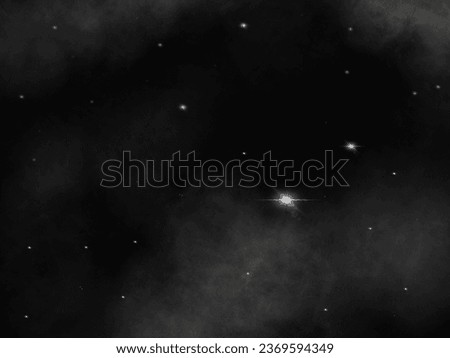 Galaxy with more star in the dark