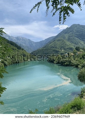 A beautiful picture of the river Vrbas in Bosnia.