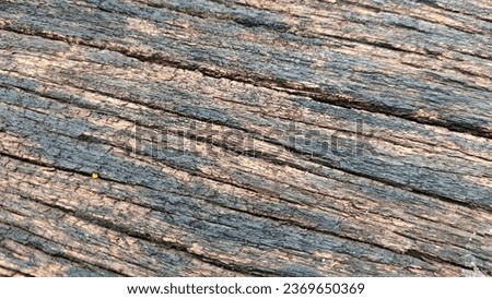 Old wooden bridge floor Over time, strange and beautiful patterns have emerged. vintage abstract background