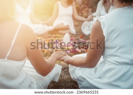 Madala with flowers and fruits, spiritual ceremony of earth.