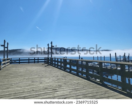Sooke Waterfront Pier in BC Royalty-Free Stock Photo #2369715525