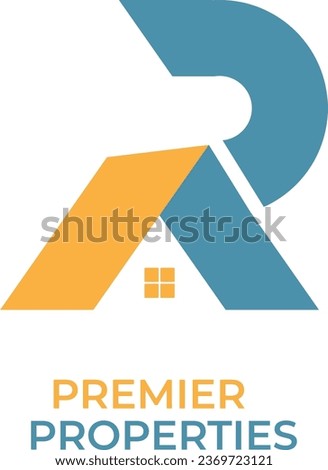 initial AR real estate logo Designs Vector template.Building logo design
