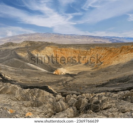 Ubehebe Crater. Death Valley National Park, California, USA.