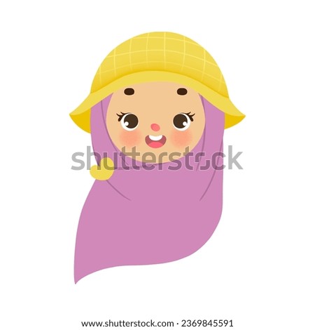 Cute 2D Hijab girl clip art, Islamic Clip art, Muslimah clip art. These files are great for creating t-shirts, mugs, prints and signs using sublimation printing. 