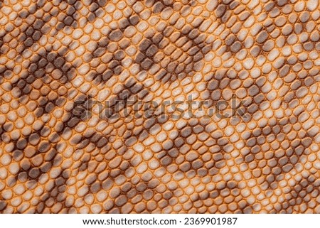 Embossed genuine leather, pattern of leopard close-up, texture and natural background, fashion trend of jungle, safari