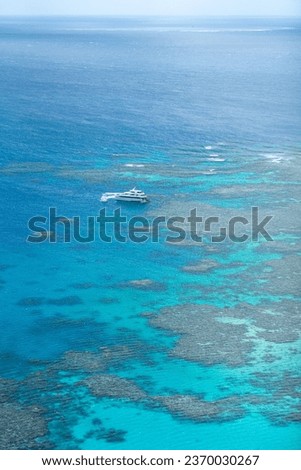 Great Barrier Reef from above 