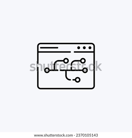 Comprehensive Version Control Icon - Git, Source Code Management, Software Versioning, and Code Repository Symbol - Perfect for VCS, Change Tracking, and Software Development Concepts Royalty-Free Stock Photo #2370105143