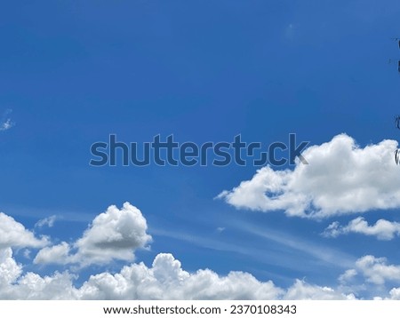 Blue sky background Image, Outdoor clouds sky view Image,Blue Sky With Cloud Pictures, Stock Photos