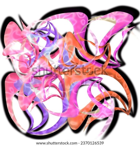 Bright background,Fantasy. Abstract art. Interior painting for interior design. Colored colorful background can be used as a template for printing. Digital painting. Fantasy drawing, play of light 